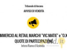 Linea Marche Spa - Company Branch - Sale Notice - Cred. Agr. 29/2015 - Ancona Law Court