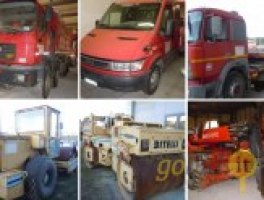 Various Vehicles - Construction Site Vehicles - Bank. 3/2015 - Ancona Law Court