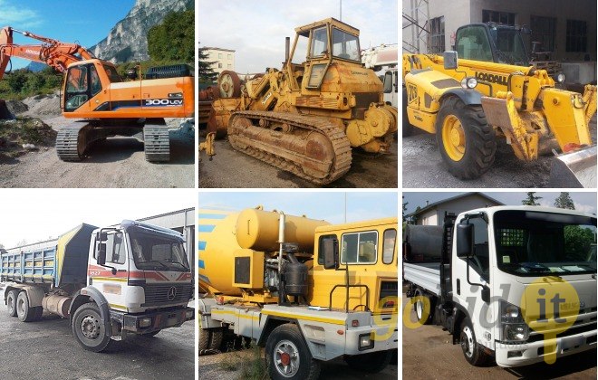 Earth-Moving Machinery - Industrial Vehicles - Clearance Auction