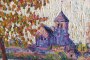 Francis Picabia - Paesaggio con Casa - Olio su Tela 3