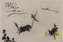 Jump with the pole (Salto con la garrocha) - Pablo Picasso - "La Tauromaquia” 1
