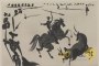 Tire the bull with a lance (Alanceando a un toro) - Pablo Picasso - "La Tauromaquia” 1