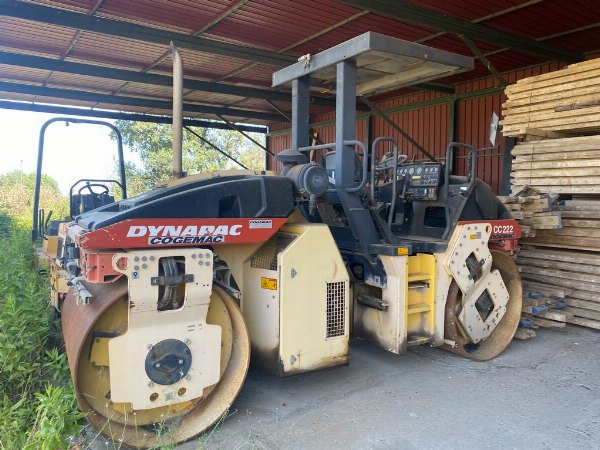 Dynapac CC 222 and CC 122 vibrating rollers - Bank. 78/2020 - Catania Law Court - Sale 2