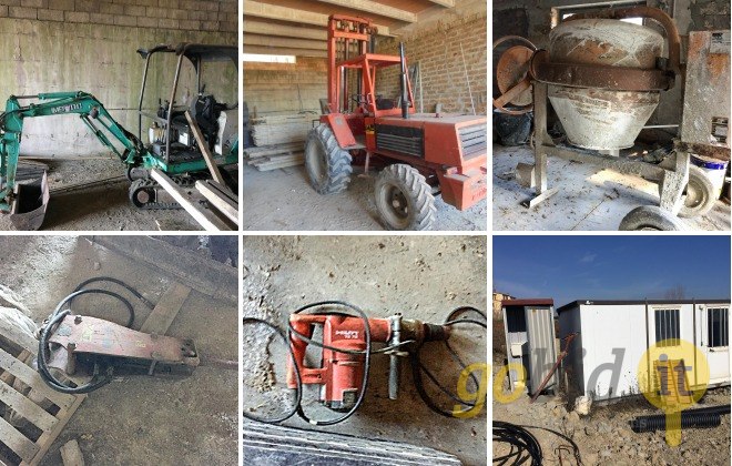 Construction Company - Machinery and Equipment - Bank. 7/2017 - Terni Law Court