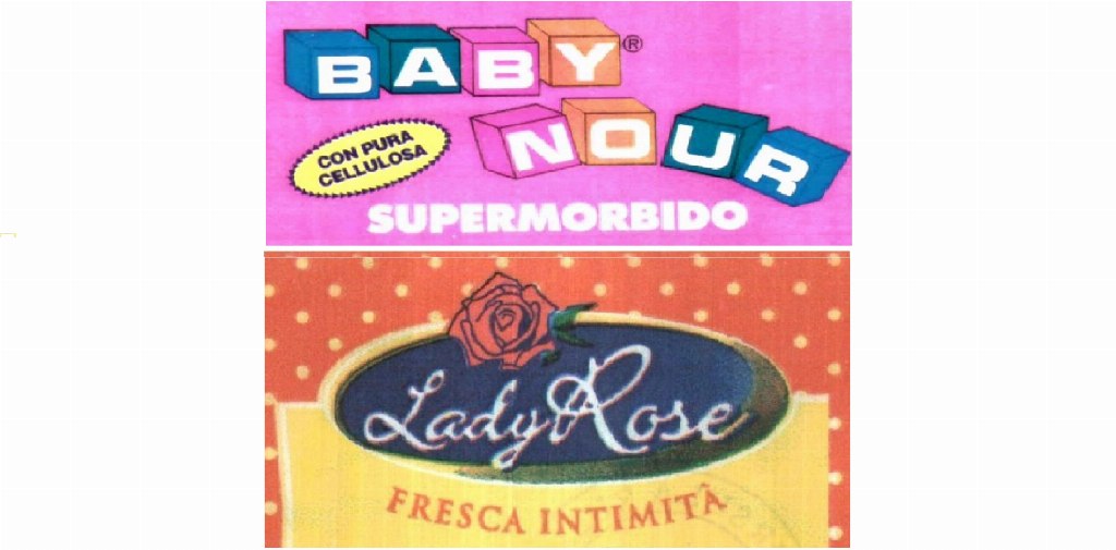 Marchi - "Baby Nour" e "Lady Rose" - Liquidazione Privata