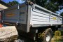 Single axle agricultural trailer with sides 6