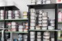 Lot of Paints and Shelving 3