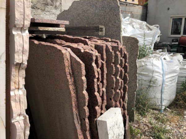 Marble and granite slabs - Bank. 320/2019 - Rome Law Court-Sale - 7