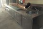 N. 2 Stainless Steel Benches and Flue 1