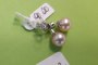 N. 2 Earrings in White Gold and Cultured Pearls 3