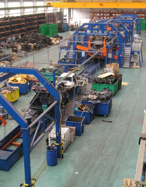 Linea di Smontaggio Auto CRS - Liquidazione Privata - Vendita 4