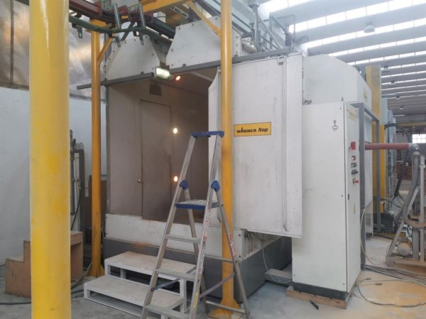 Painting plant and sandblaster - Mob. Ex. n. 1400/2020 - Latina Law Court - Sale 2