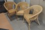 N. 3 Wicker Chairs 1