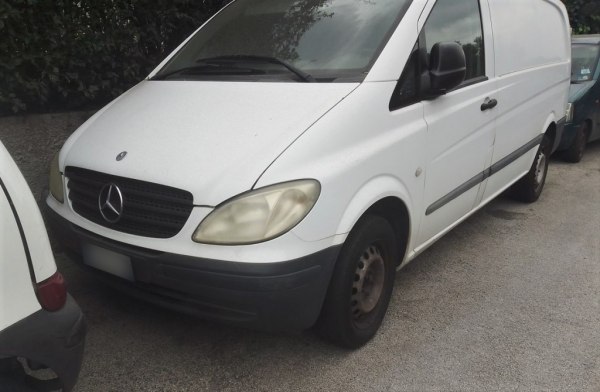 Mercedes Vito e FIAT 600 Van - Mob. Ex. n. 2458/2018 - Catania Law Court 