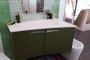 Arredo Bagno Redline Verde e Bianco 2