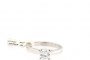 Anello Oro Bianco 18 Carati - Diamante 1,01 ct 2