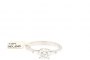 Bague Or Blanc 18 Carats - Diamant 0,90 ct - Diamants 0,15 ct 2