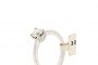 Bague Or Blanc 18 Carats - Diamant 0,61 ct 1