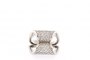 Anello Oro Bianco 18 Carati - Diamanti 3
