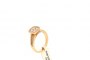 18 Carat Rose Gold Ring - Diamonds 1.01 ct 1