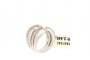 Anillo de Oro Blanco 18 Quilates - Diamantes 0,42 ct 1