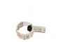 Bague Or Blanc 18 Carats - Diamants 1.22 ct 3