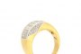 18 Carat Yellow Gold Ring - Diamonds 1