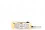 18 Carat Yellow Gold Ring - Diamonds 3