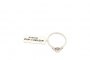 Anillo de Oro Blanco 18 Quilates - Diamante 0,32 ct - Diamantes 0,10 ct 3