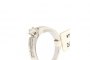 Anillo de Oro Blanco 18 Quilates - Diamante 0,27 ct - Diamantes 0,22 ct 2