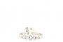 Anello Oro Bianco 18 Carati - Diamanti 0,15 ct - 0,24 ct - 0,12 ct 1