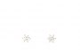 Gold Earrings - Diamonds 1 ct 1