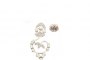 18 Carat White Gold Earrings - Diamonds 1.87 ct 1
