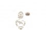 Boucles d'Oreilles Or Blanc 18 Carats - Diamants 1.87 ct 1