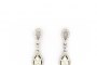 18 Carat White Gold Earrings - Diamonds 1.74 ct 2