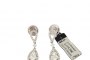 Boucles d'Oreilles Or Blanc 18 Carats - Diamants 1.74 ct 3