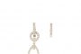 Pendientes Oro Blanco 18 Quilates - Diamantes 2