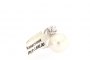 Boucles d'Oreilles Or Blanc 18 Carats - Diamants 0.50 ct - Perle d'Australie 3
