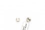 18 Carat White Gold Earrings - Diamonds 0,66 ct - Chatón 2