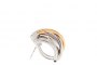 18 Carat Whiteand Rose Gold Earrings - Diamonds 0.40 ct 3