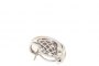 18 Carat Whiteand Rose Gold Earrings - Diamonds 0.40 ct 4