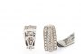 Pendientes Oro Blanco 18 Quilates - Diamantes 0,91 ct 4