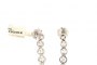 Boucles d'Oreilles Or Blanc 18 Carats - Diamants 0.86 ct 1