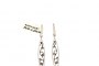 18 Carat White Gold Earrings - Diamonds 1