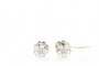 Pendientes Oro Blanco 18 Quilates - Diamantes 0.51 ct - Rosetón 2