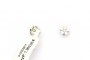 Boucles d'Oreilles Or Blanc 18 Carats - Diamants 0.51 ct - Rosace 3