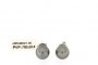 Boucles d'Oreilles Or Blanc 18 Carats - Perle de Tahiti 1