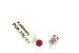Boucles d'Oreilles Or Blanc 18 Carats - Rubis 1.30 ct 2