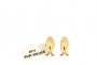 Boucles d'Oreilles Or  18 Carats - Diamants 1