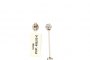Pendientes Oro Blanco 18 Quilates 1